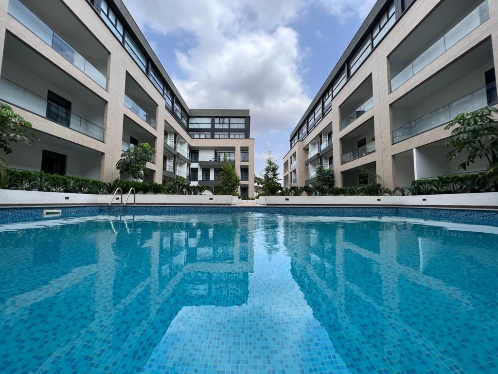 Accra Comfy Studio At Embassy Gardens Cantonments ภายนอก รูปภาพ